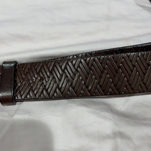 PRADA chocolate brown western buckle belt - Picture 5 of 5